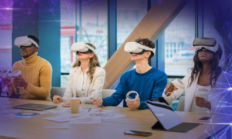 Read more about the article The Future of AR/VR in Corporate Training and Virtual Collaboration